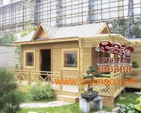 重慶防腐木景觀工程 水車與亭臺樓閣的雅致融合